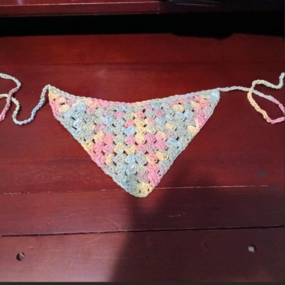 Handmade crochet bandanas